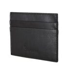 Billionaire Italian Couture Black Leather Cardholder Men's Wallet