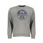 North Sails Gray Cotton Men's Sweater