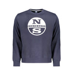 North Sails Blue Cotton Men's Sweater