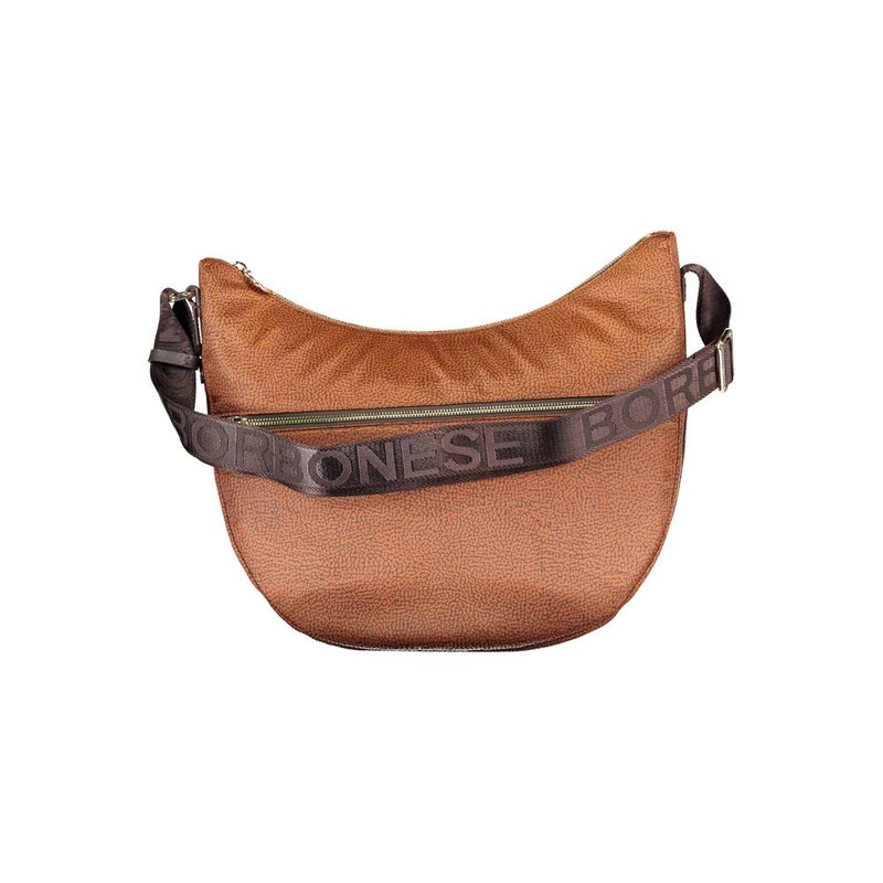 Borbonese Brown Polyester Women's Handbag