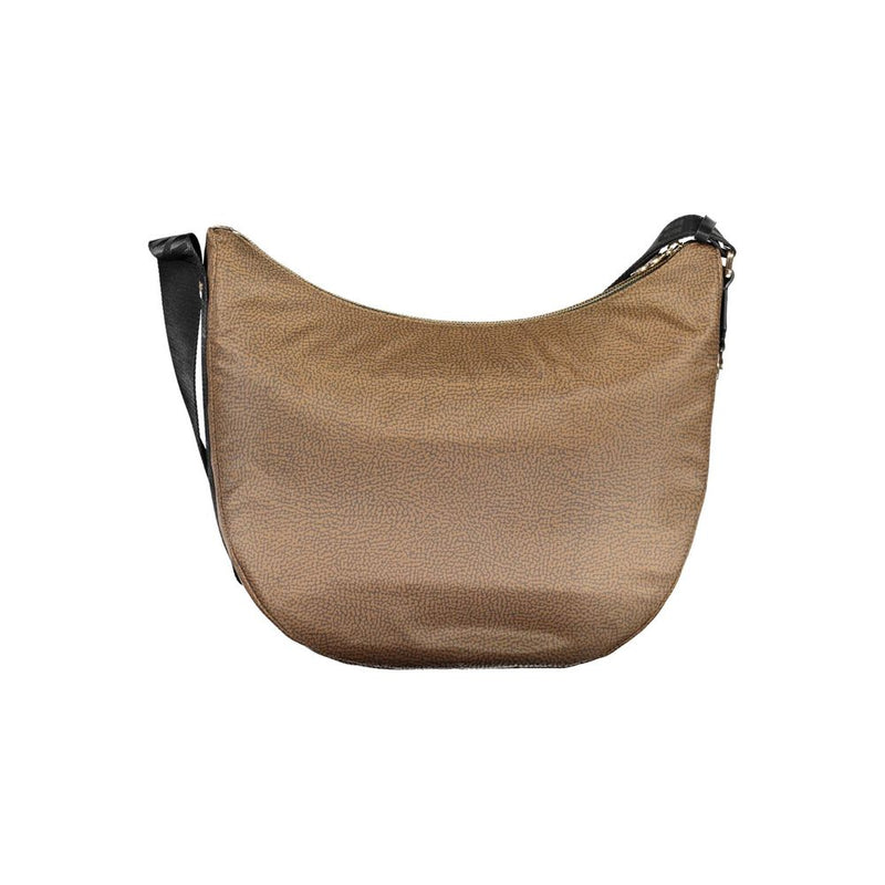 Borbonese Brown Polyester Women's Handbag