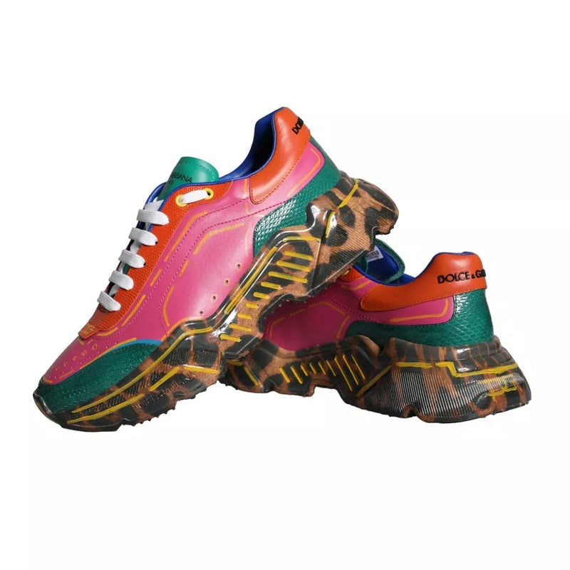 Dolce & Gabbana Multicolor Daymaster Low Top Sneakers Men's Shoes