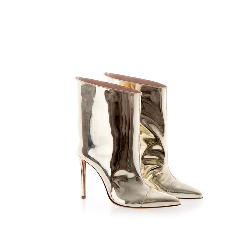 Alexandre Vauthier Multicolor Leather Patent Women's Boot