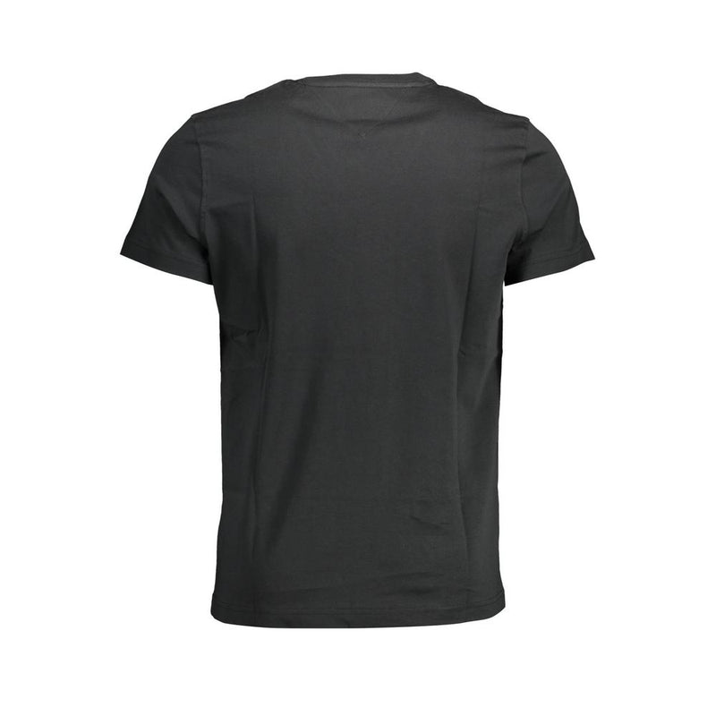 Tommy Hilfiger Black Cotton Men's T-Shirt