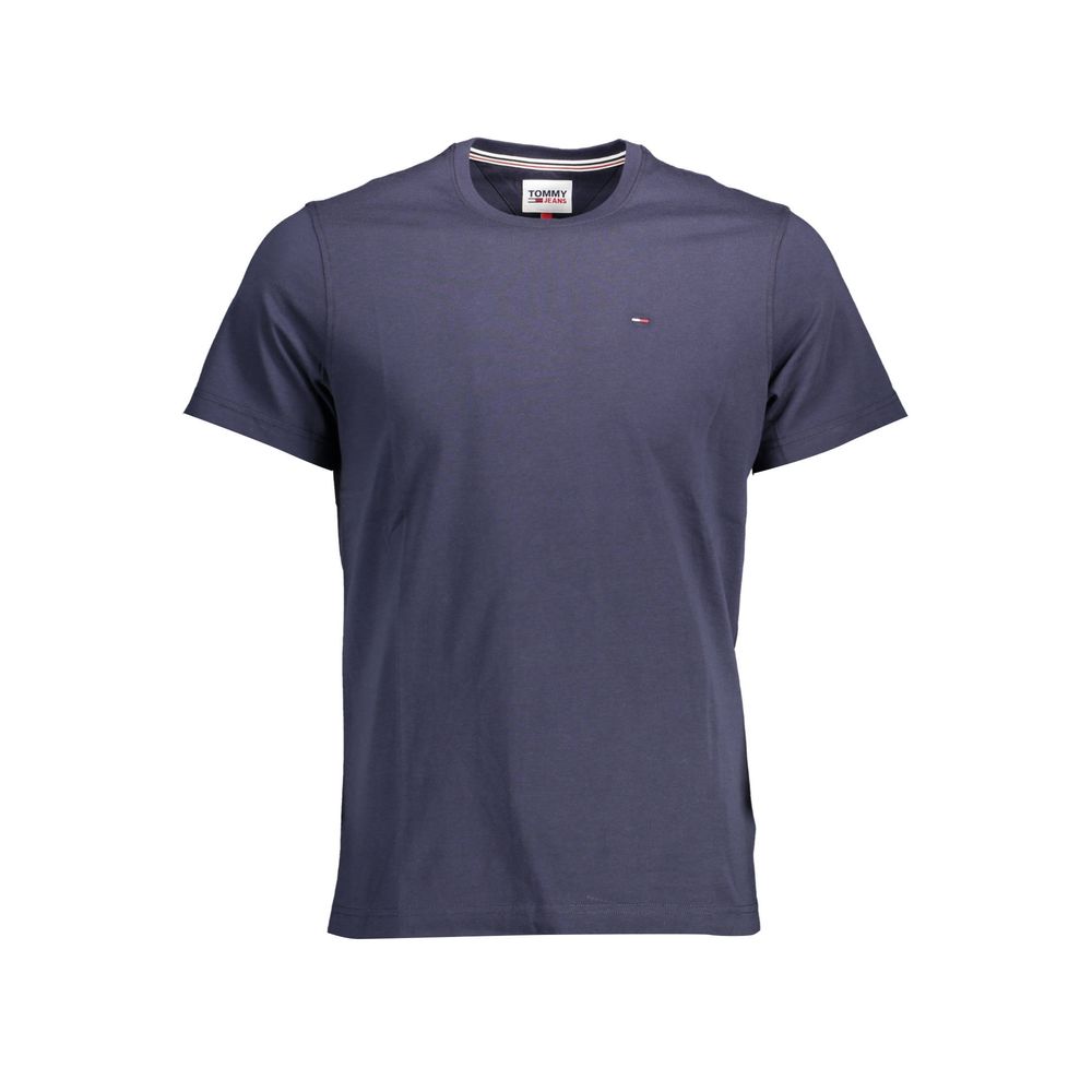 Tommy Hilfiger Blue Cotton Men's T-Shirt