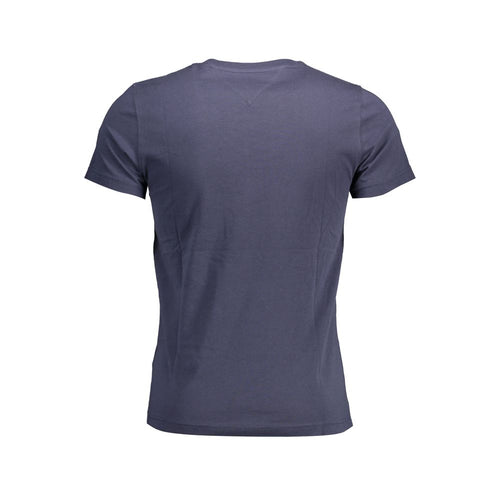 Tommy Hilfiger Blue Cotton Men's T-Shirt