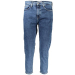 Tommy Hilfiger Blue Cotton Jeans & Women's Pant