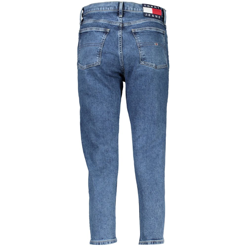 Tommy Hilfiger Blue Cotton Jeans & Women's Pant