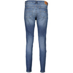 Tommy Hilfiger Blue Cotton Jeans & Women's Pant