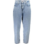 Tommy Hilfiger Light Blue Cotton Jeans & Women's Pant