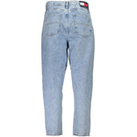 Tommy Hilfiger Light Blue Cotton Jeans & Women's Pant