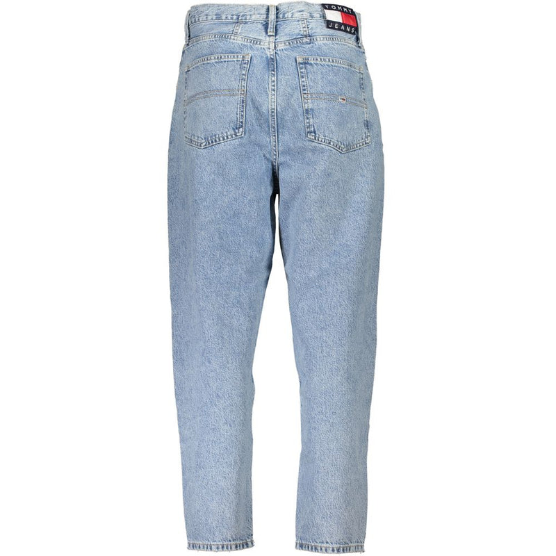 Tommy Hilfiger Light Blue Cotton Jeans & Women's Pant