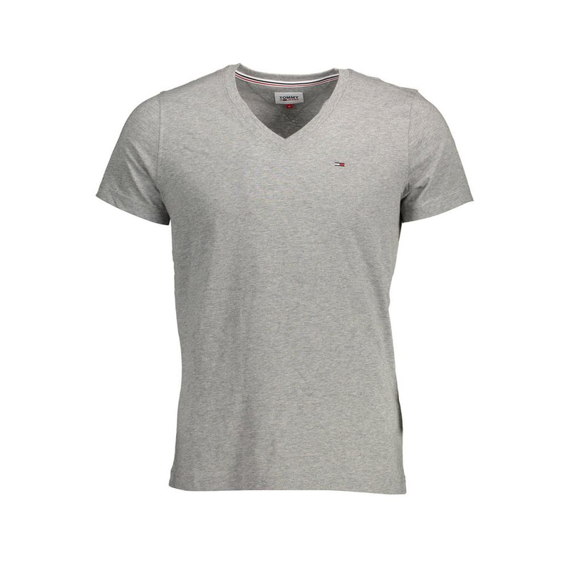 Tommy Hilfiger Gray Cotton Men's T-Shirt