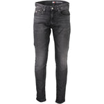 Tommy Hilfiger Black Cotton Jeans & Men's Pant