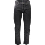 Tommy Hilfiger Black Cotton Jeans & Men's Pant