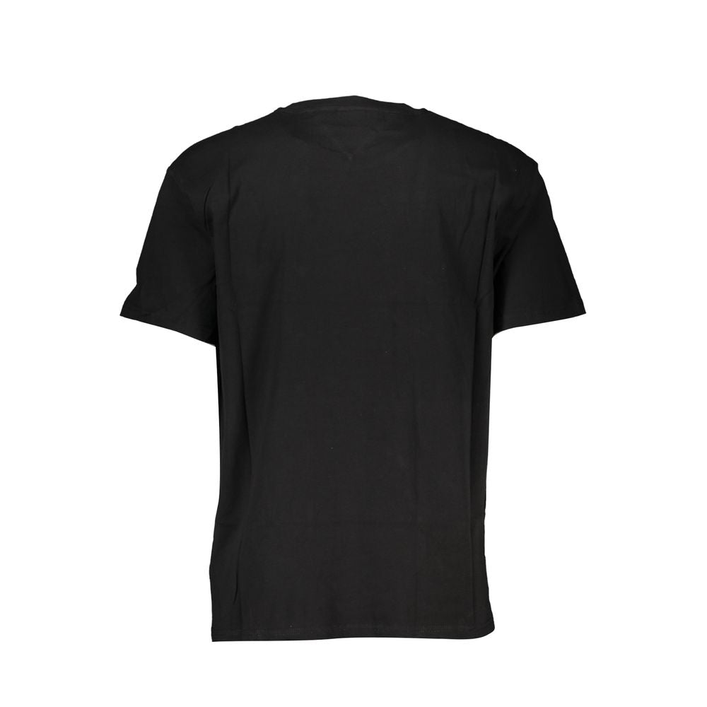 Tommy Hilfiger Black Cotton Men's T-Shirt