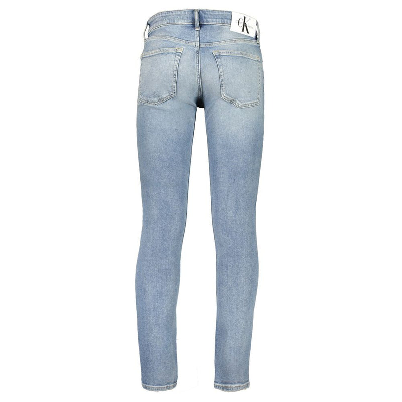 Calvin Klein Blue Cotton Jeans & Men's Pant