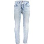 Tommy Hilfiger Light Blue Cotton Jeans & Men's Pant