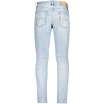 Tommy Hilfiger Light Blue Cotton Jeans & Men's Pant