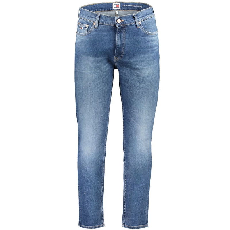 Tommy Hilfiger Blue Cotton Jeans & Men's Pant