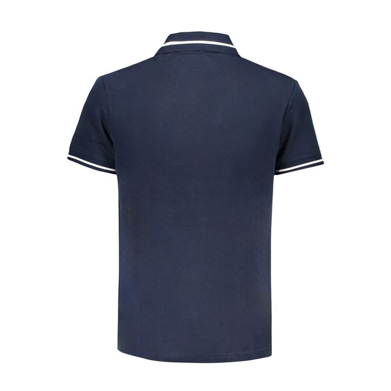 Tommy Hilfiger Blue Cotton Polo Men's Shirt