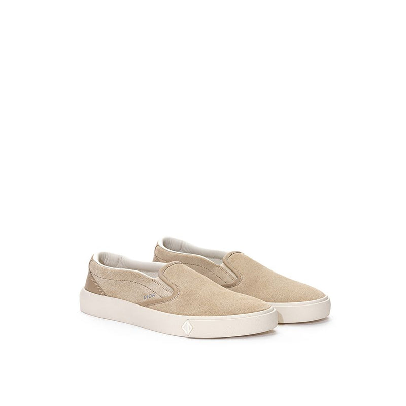 Dior Beige Leather Men's Sneaker