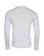 Dolce & Gabbana Off White Wool Turtle Neck Pullover Men's Sweater (Pre-Owned)