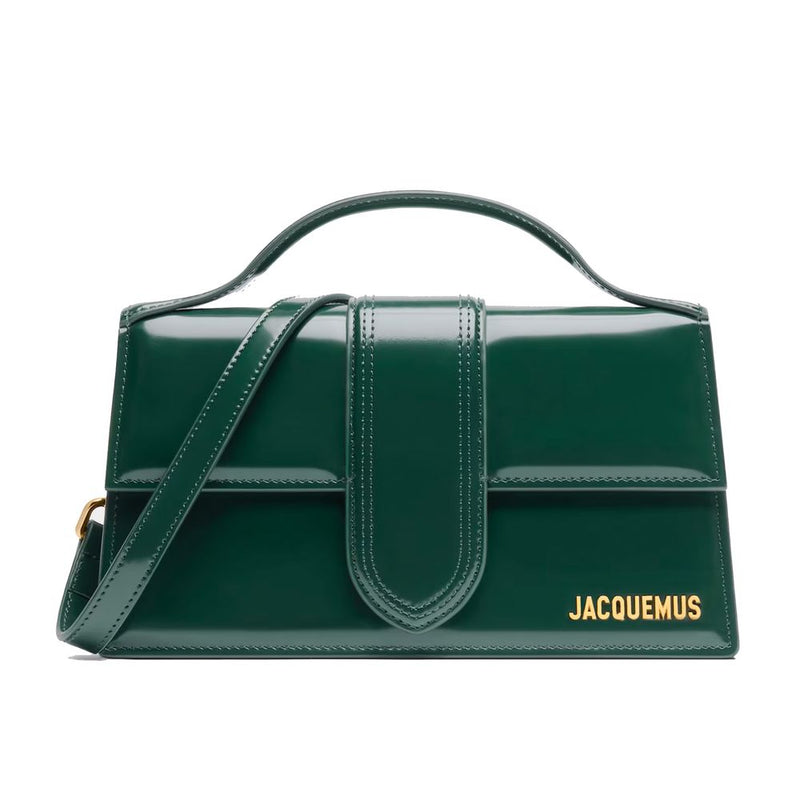 Jacquemus Green Leather Crossbody Women's Bag