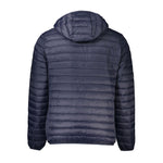 Cavalli Class Blue Polyamide Men Men's Jacket - LUX LAIR - Backside