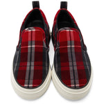 Dolce & Gabbana Red Cotton Men's Sneaker