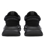 Dolce & Gabbana Black Polyester Men's Sneaker