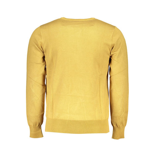 U.S. Grand Polo Yellow Nylon Men's Sweater