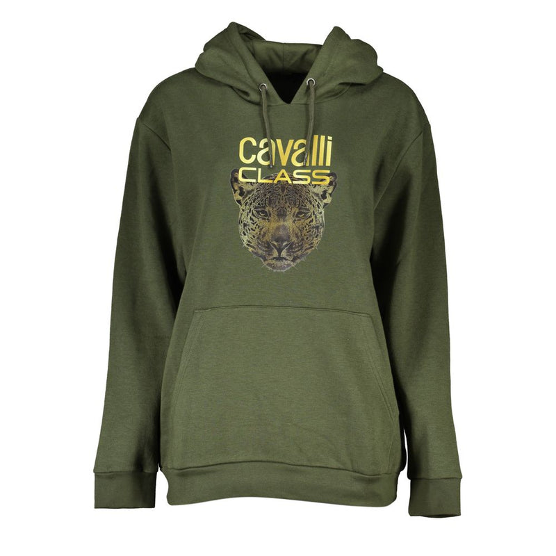 Cavalli Class Green Cotton Women's Sweater