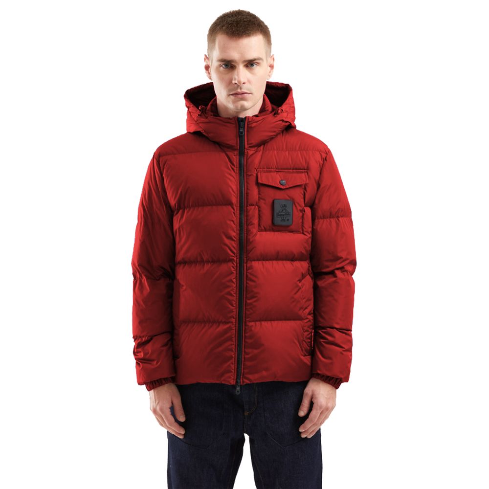 Refrigiwear Red Nylon Men Men's Jacket