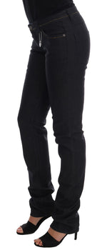 Costume National Chic Dark Blue Super Slim Fit Women's Jeans