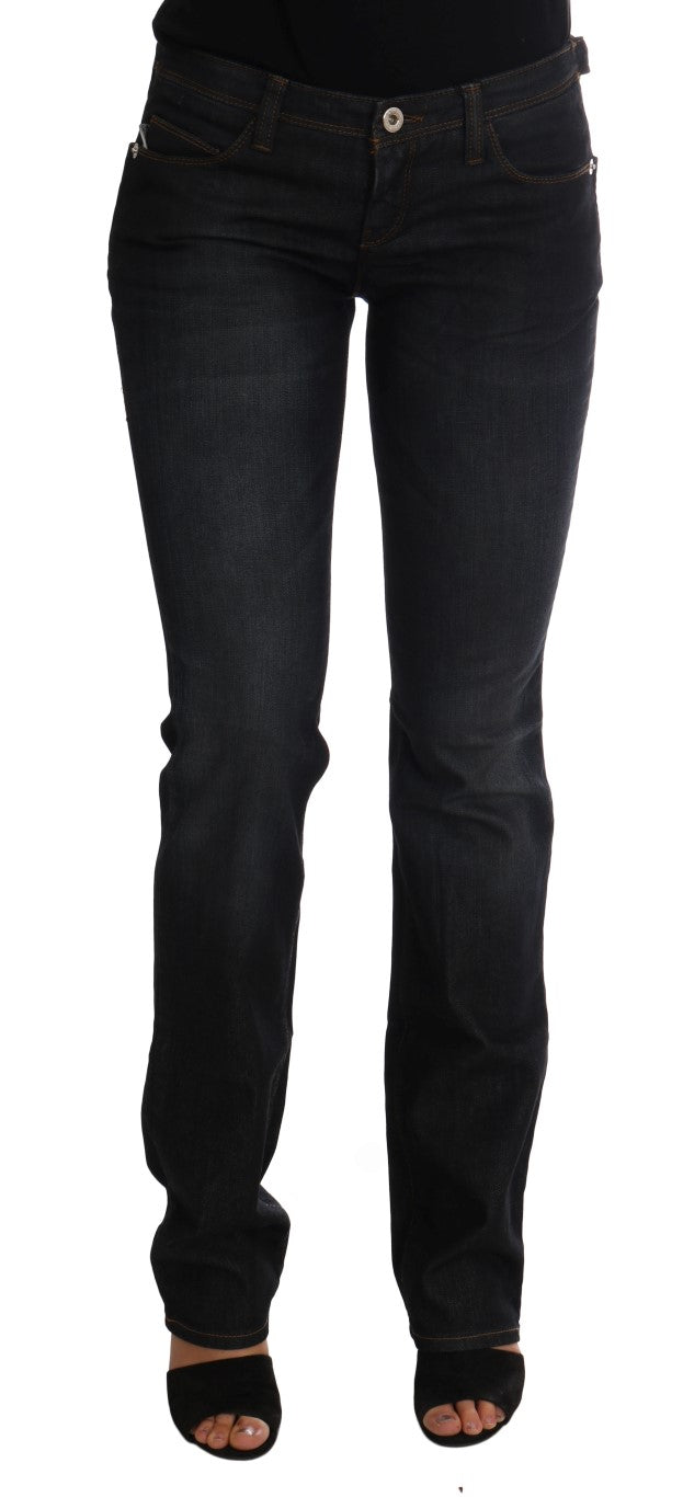 Costume National Svelte Dark Blue Slim Fit Women's Jeans