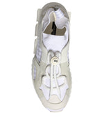 Dolce & Gabbana White Mesh Sorrento Trekking Sneakers Men's Shoes (Pre-Owned)