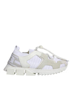 Dolce & Gabbana White Mesh Sorrento Trekking Sneakers Men's Shoes (Pre-Owned)