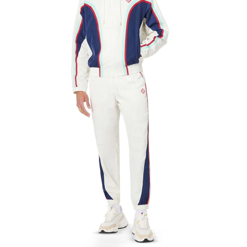 Casablanca White Polyester Jeans & Men's Pant