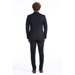 Baldinini Trend Blue Wool Men's Suit