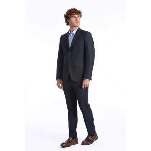 Baldinini Trend Black Wool Men's Suit