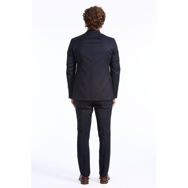 Baldinini Trend Blue Wool Men's Suit