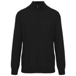 Malo Black Wool Men's Sweater