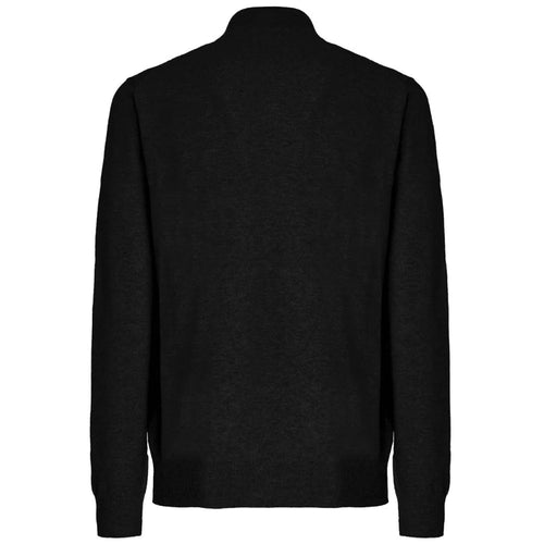 Malo Black Wool Men's Sweater