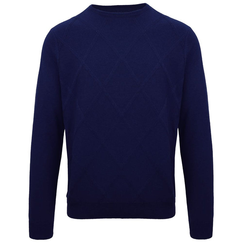 Malo Blue Cashmere Men's Sweater