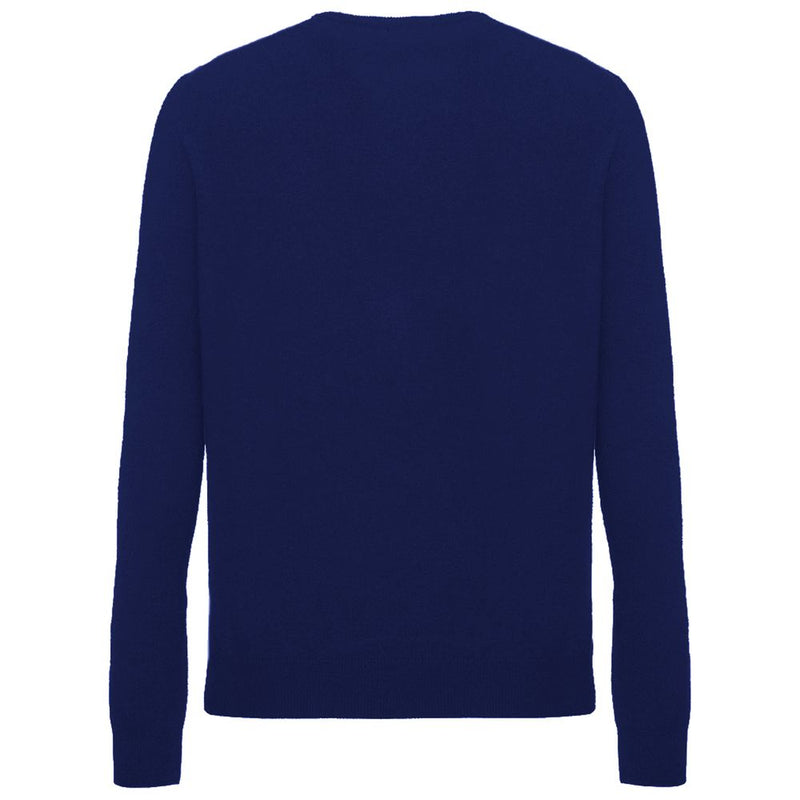 Malo Blue Cashmere Men's Sweater