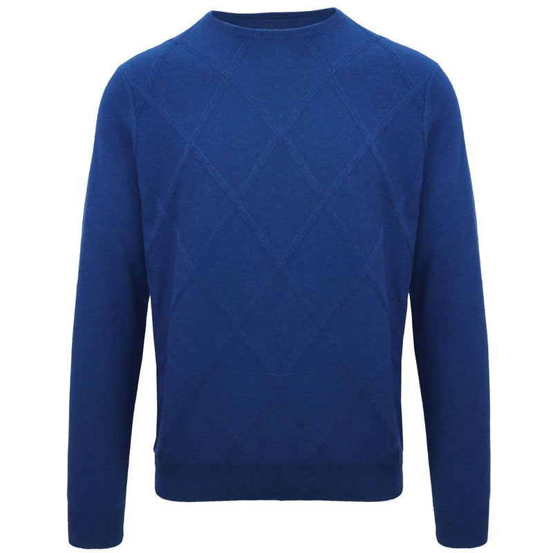 Malo Blue Cashmere Men's Sweater