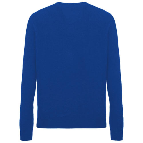 Malo Blue Cashmere Men's Sweater