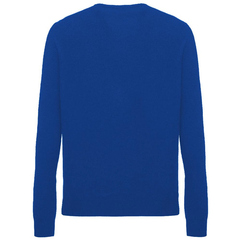 Malo Blue Cashmere Men's Sweater