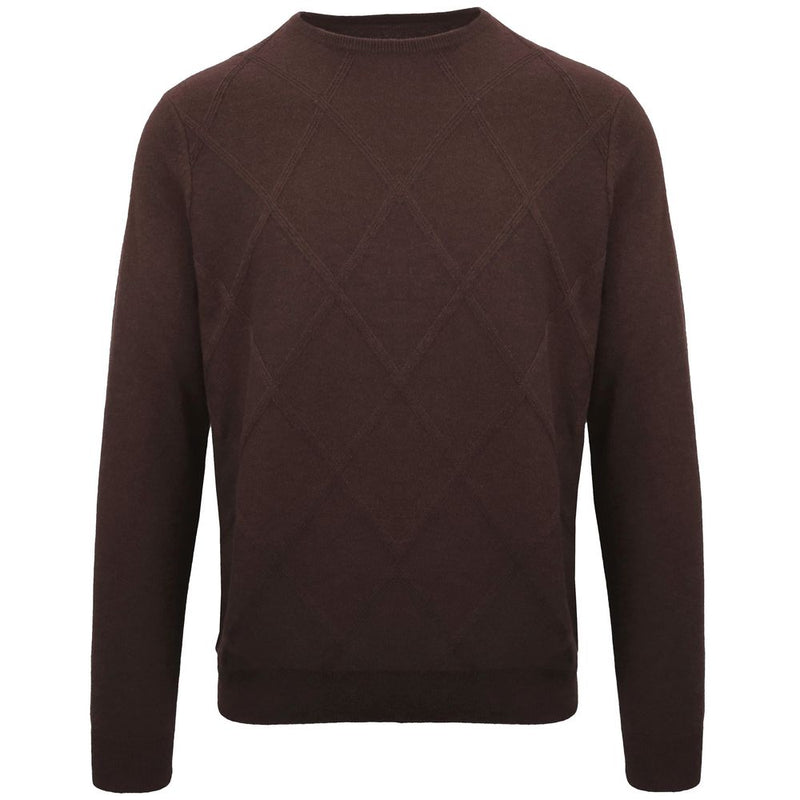 Malo Brown Cashmere Men's Sweater